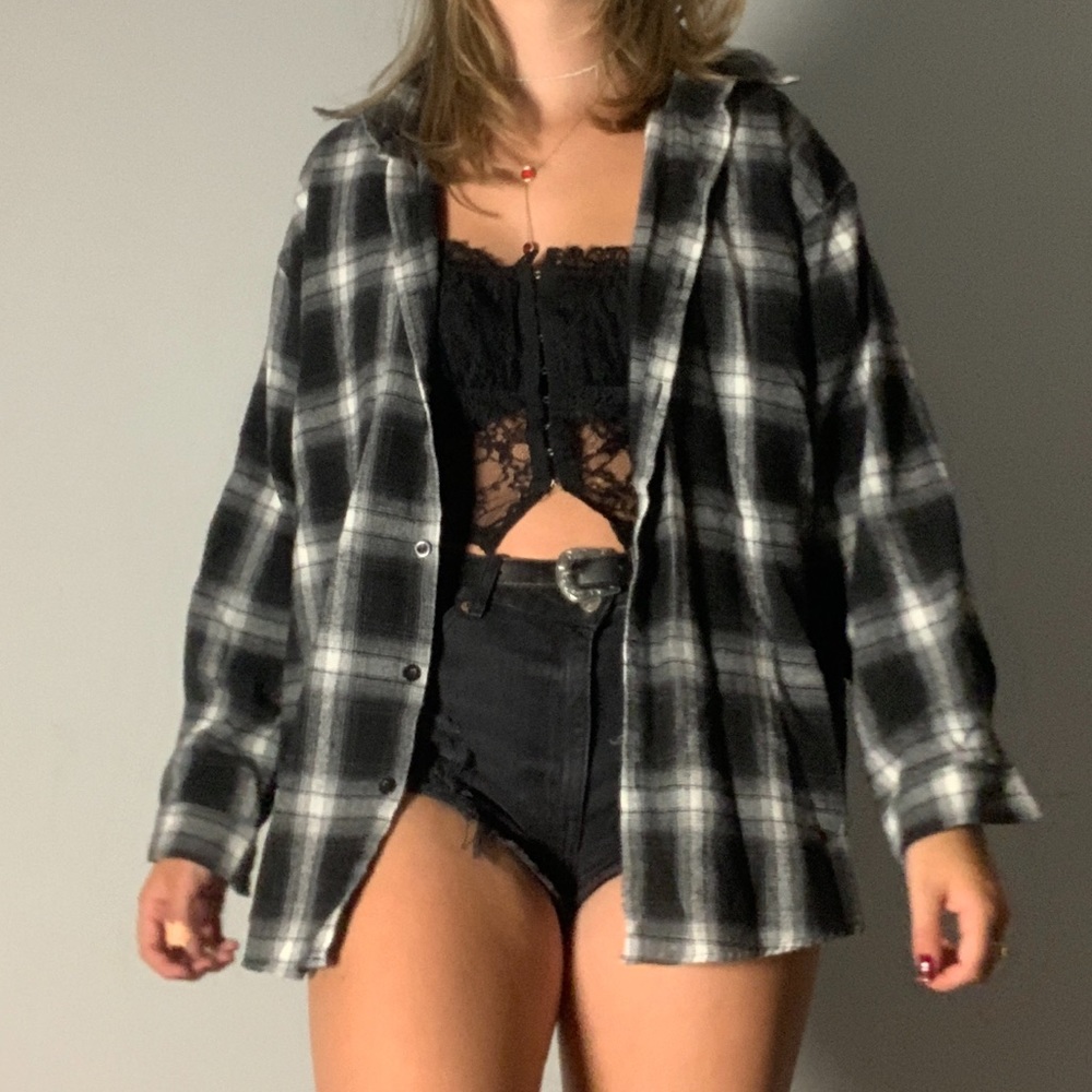 Black and White Flannel